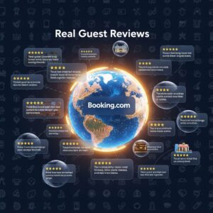 تقييمات نزلاء حقيقية على Booking.com